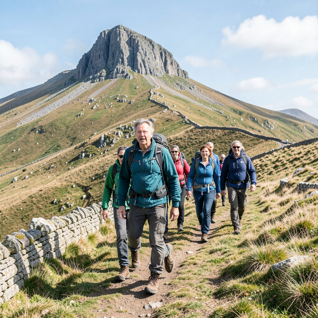 Estate agents raise £3,300 completing Yorkshire Three Peaks for children's charity